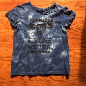 american eagle van halen tshirt
